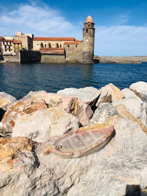 Appartement Dans Le Quartier Recherche Du Moure Collioure Exterior foto